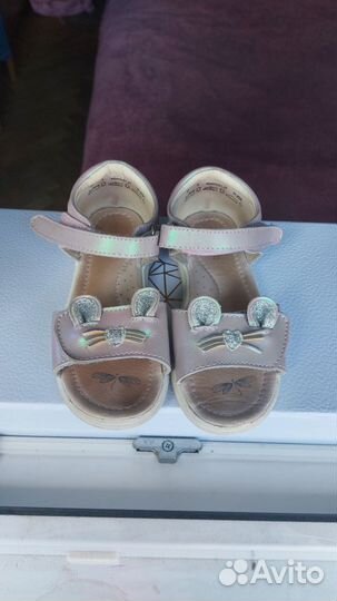 Босоножки для девочки 27 размер mothercare