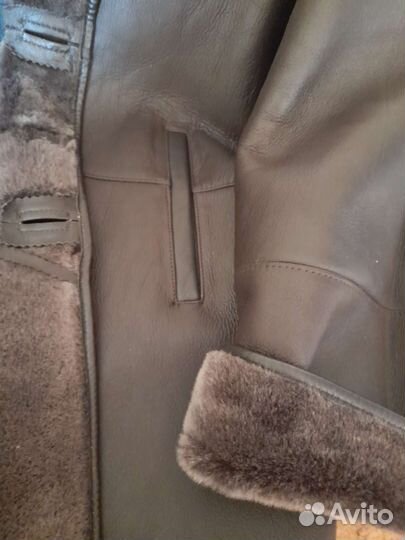 Дубленка натуральная мужская 56-58