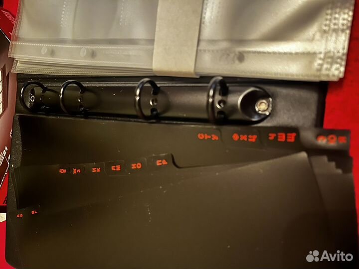 Визитница с вкладышами 200карт