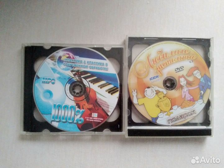 CD/DVD диски