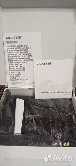 Материнская плата gigabyte b760m gaming X AX ddr5