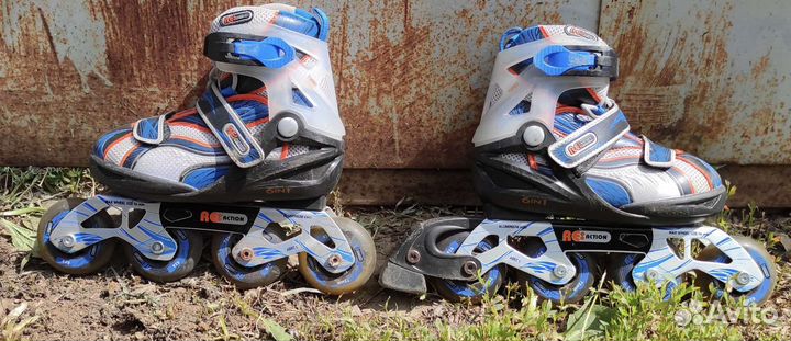 Коньки роликовые детские