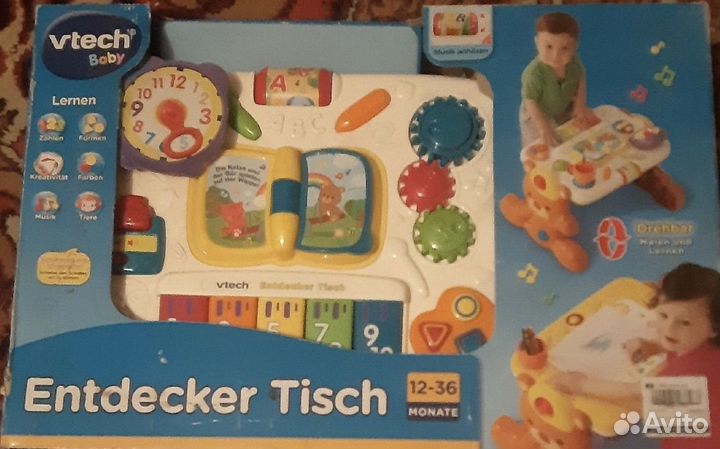 VTech 2в1 Развивающий столик новый