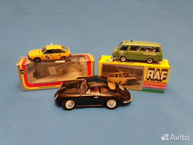 Модели машин москвич 2141, RAF 2203 СССР