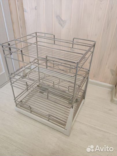 Бутылочница выдвижная 3-х ярусная