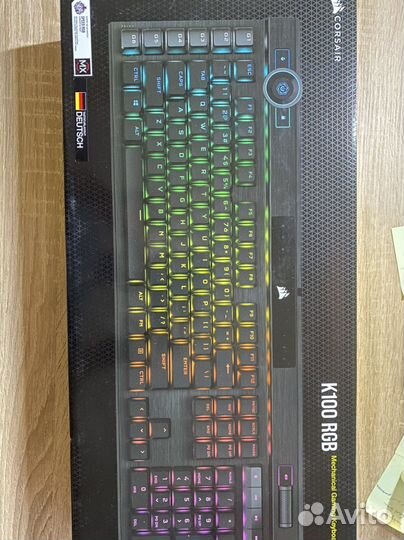 Клавиатура Corsair K100 RGB