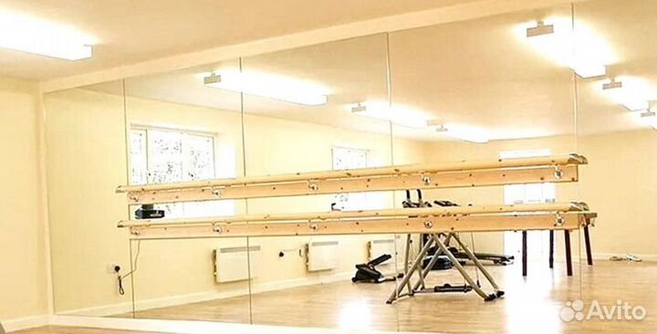 Стекло с установкой