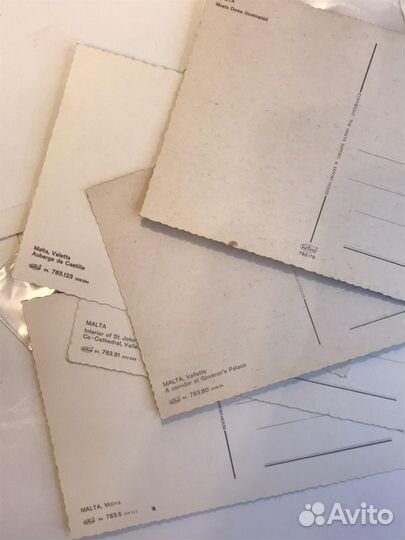 Почтовая открытка Мальта винтажные