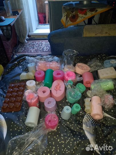 Силиконовые молды для мыла