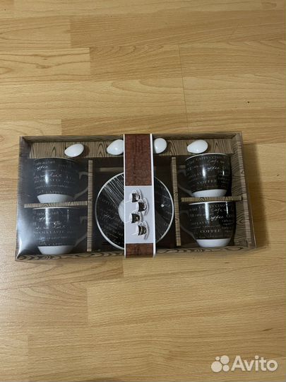 Кофейный набор 4 персоны, керамика