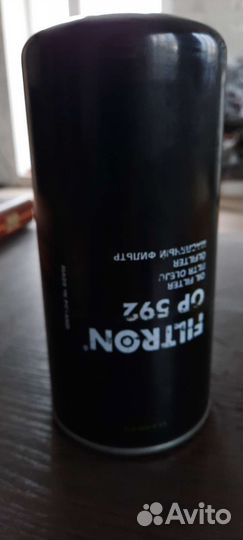 Масляный фильтр filtron op592