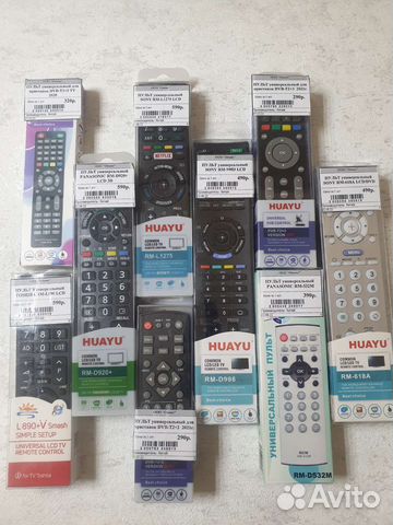 Пульты ду для телевизора и приставок
