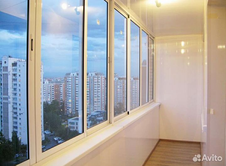 Остекление балконов и лоджий