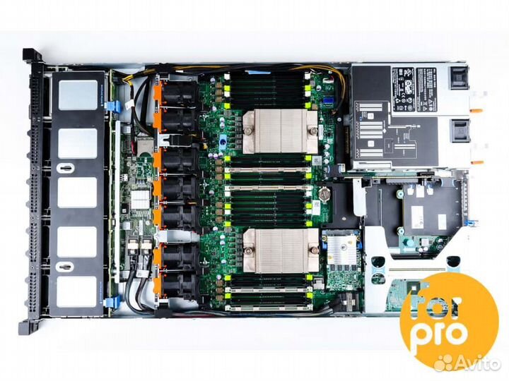 Сервер dell R620 8SFF 2xE5-2650 160GB, H710