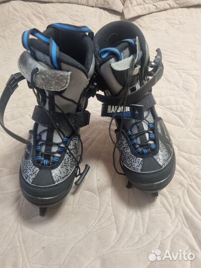 K2 Raider Ice. Коньки детские раздвижные 32-37