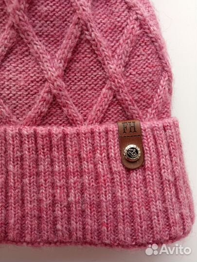 Шапка женская вязаная и снуд