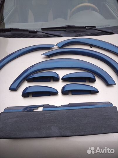 Накладки на арки колес ваз 2110