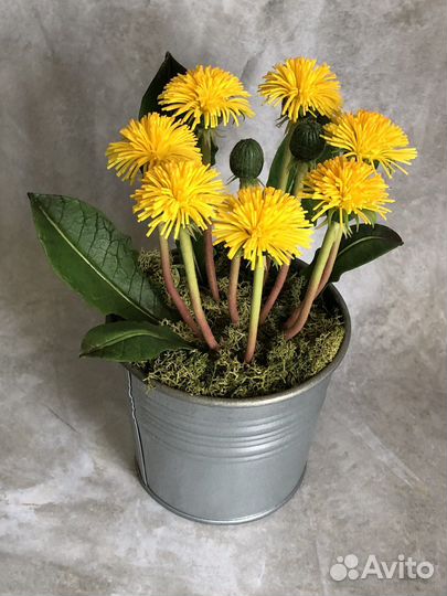 Поделка Одуванчики ручная работа