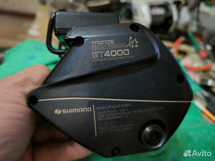 Мультипликаторная катушка Shimano Titanos GT4000