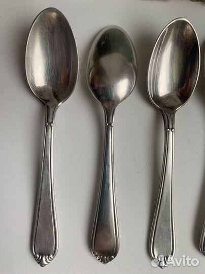 Ложки кофейные wellner серебрение