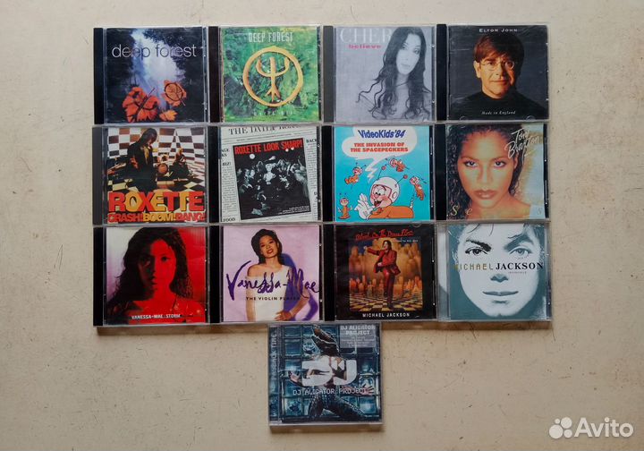 Аудио CD диски из 90-х
