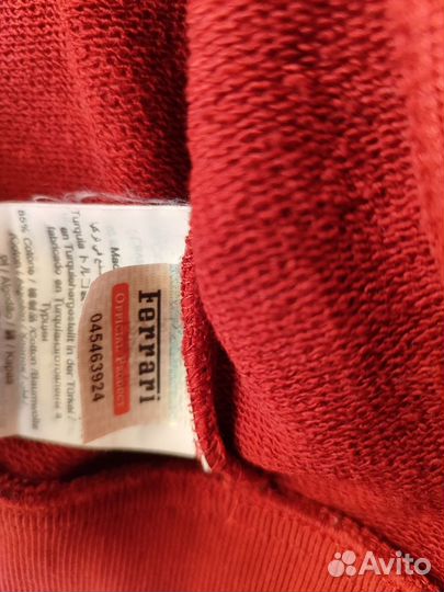 Олимпийка зип худи Ferrari