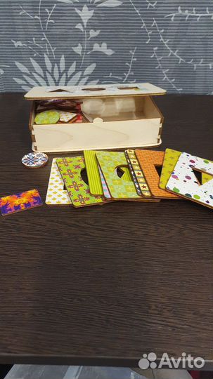 Досочки сегена и пазлы djeco