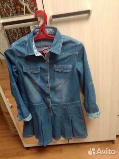 Джинсовые платье для девочки