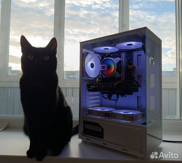 Игровой пк Core i3-10100f\RTX2060 6Gb\756Gb\16 Gb