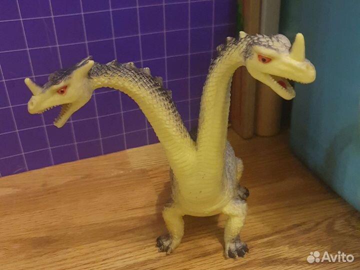 Двуглавый дракон 30 см