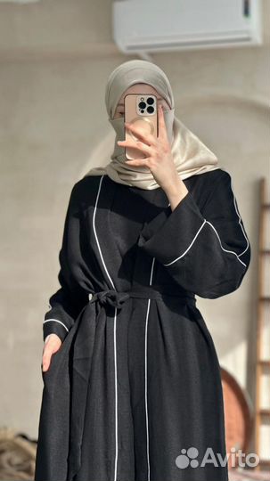 Абая с базовым платьем