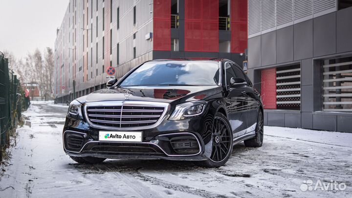 Mercedes-Benz S-класс 2.9 AT, 2018, 130 500 км