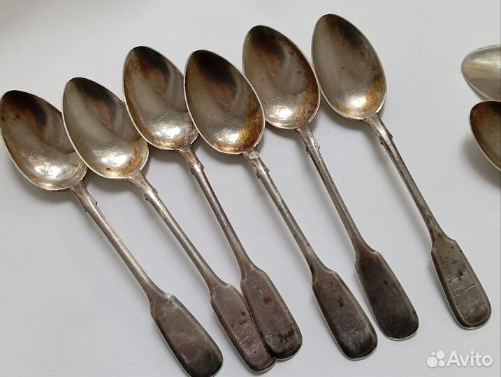 Серебряные ложки 875пробы