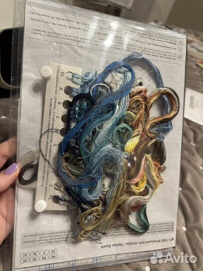 Набор для вышивки Panna Итальянская лазурь