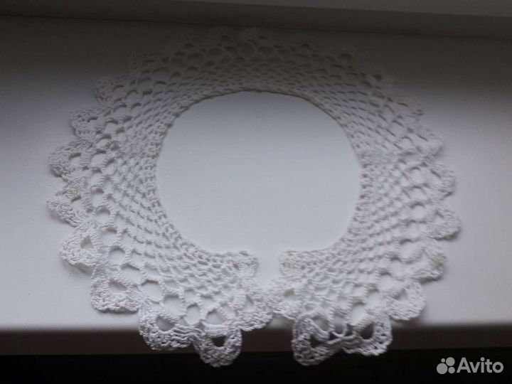 Воротник вязаный крючком