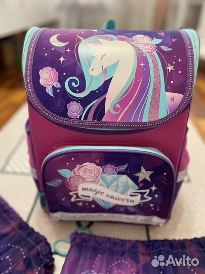 Рюкзак школьный и 2 мешка для обуви