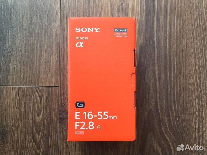 Sony E 16-55mm f/2.8 G Новые-Гарантия