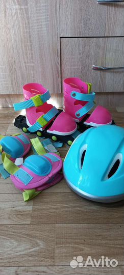 Роликовые коньки детские раздвижные