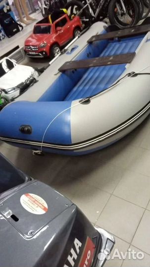 Лодка пвх Stormline Classic Air 360 серо-синяя