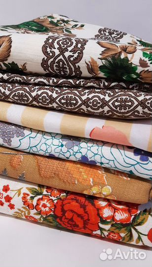 Ткань шторная разная СССР