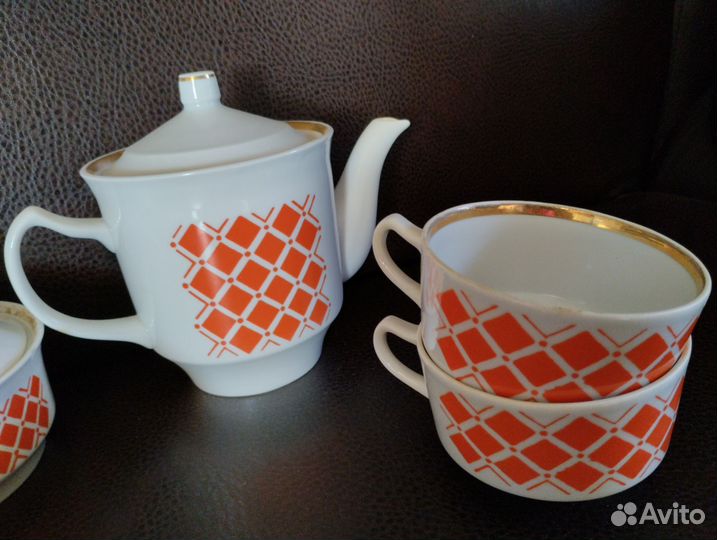 Чайный сервиз СССР дулево