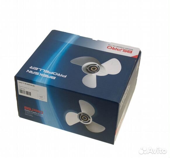 Винт гребной Yamaha 40-55/F30-60;3x12-1/4x9, BaekS