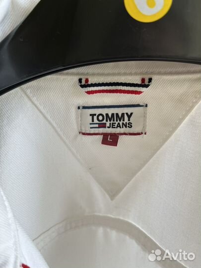 Куртка джинсовая белая tommy hilfiger