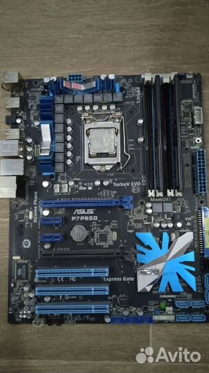 Материнская плата + процессор + оперативная память