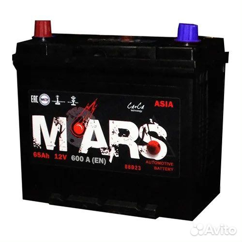Аккумулятор mars ASia 65a/ч