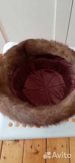 Шапка норковая 58 размер женская