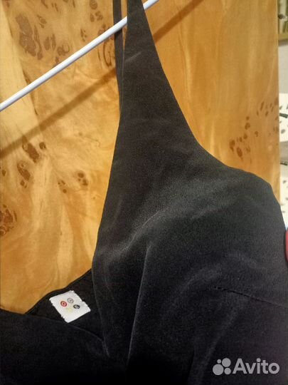 Рубашка шёлк топ на бретелях шелковый