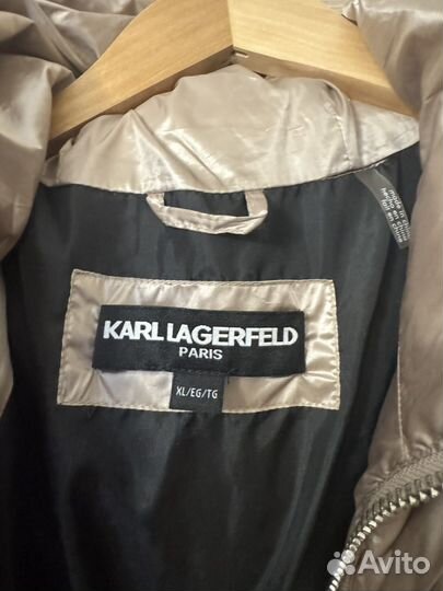 Новый пуховик Karl Lagerfeld