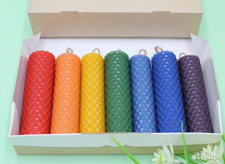 Свечи восковые церковные