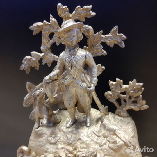 Антикварные Каминные часы